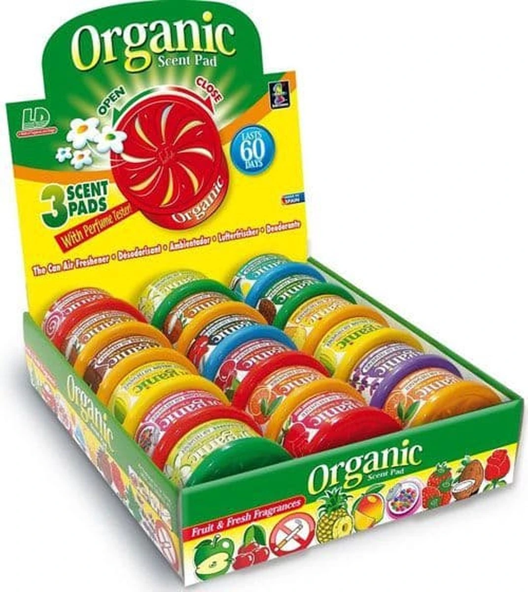 L&D Organic Luchtverfrisser Kers - Autogeur - Auto Luchtje - Auto Geurverfrisser - Autoparfum - Geurverfrisser - Auto Accessories - Auto Verfrisser - Auto Luchtverfrisser - Verfrisser - Parfum 4 L&D Organic Luchtverfrisser Kers - Autogeur - Auto Luchtje - Auto Geurverfrisser - Autoparfum - Geurverfrisser - Auto Accessories - Auto Verfrisser - Auto Luchtverfrisser - Verfrisser - Parfum - Afbeelding 2