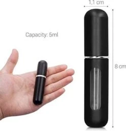 Navulbaar Parfum Flesje - Mini Parfumflesje- Hurbulbaar Parfumflesje- Hervulbare Verstuiver - Zwart - Aluminium - Spray -Parfum Winkel 1153x1200 2