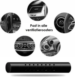 Autoparfum - Luchtverfrisser Auto - Inclusief 5 Geuren - Luxe Design - ZWART - Hervulbaar - Fris -Parfum Winkel 1168x1200 7