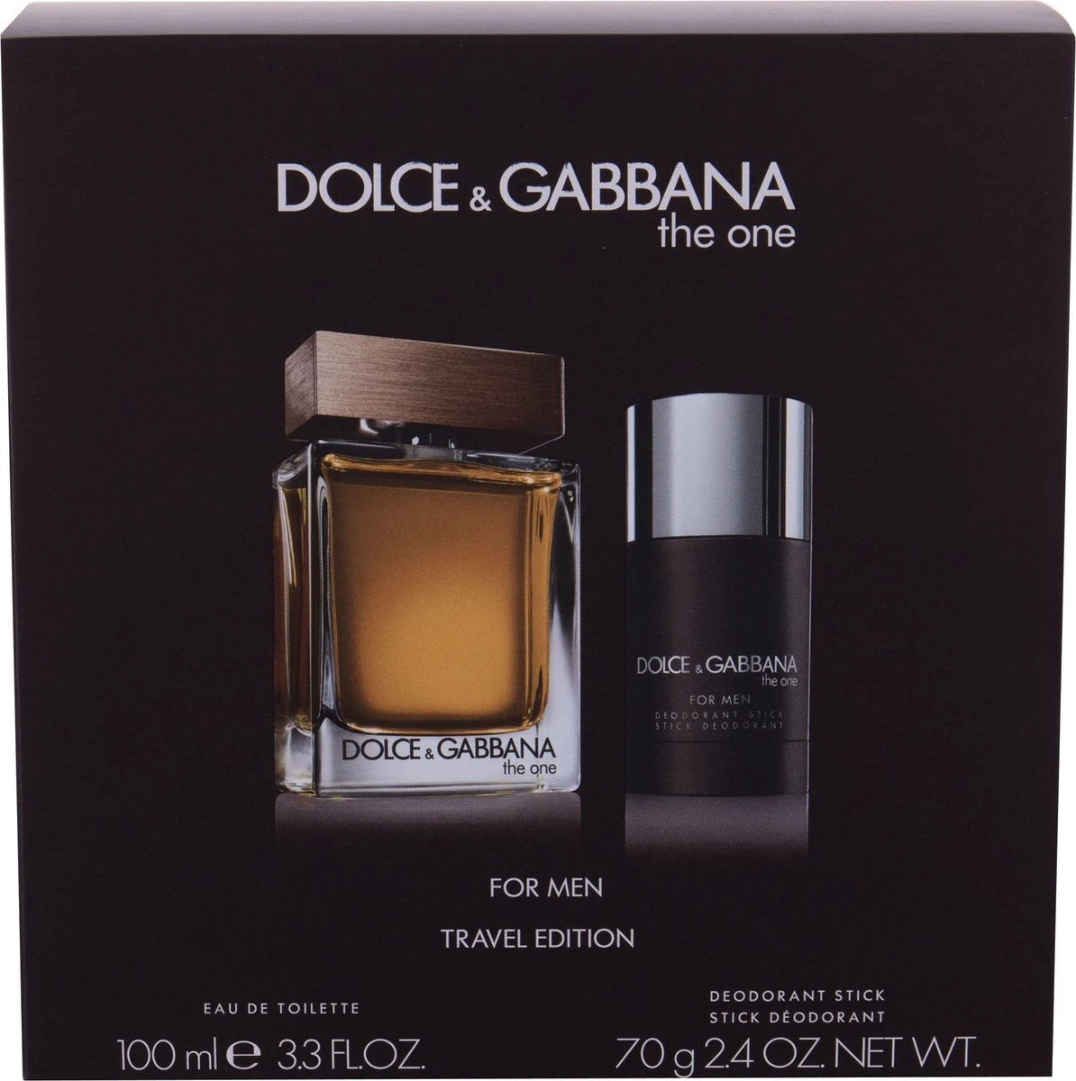 Dolce & Gabbana The One For Men Geschenkset - Eau De Toilette + Deodorant 6 Dolce & Gabbana The One For Men Geschenkset - Eau De Toilette + Deodorant - Afbeelding 4