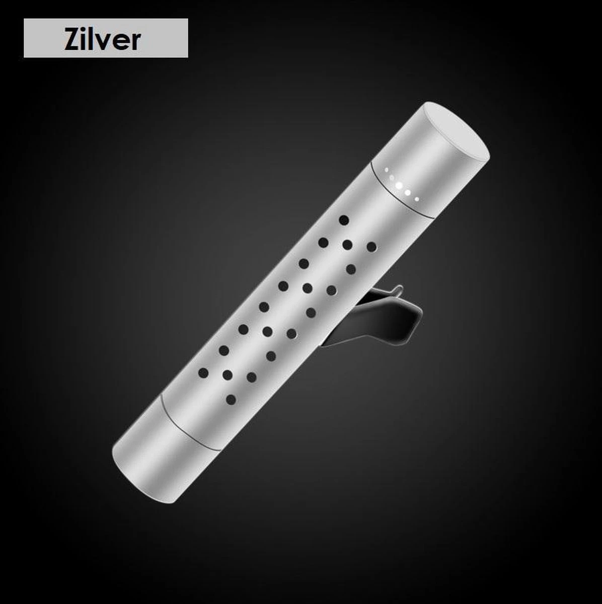 Autoparfum - Luchtverfrisser Auto - Inclusief 5 Geuren - Luxe Design - ZILVER - Aromatherapie - Ventilatierooster - Hervulbaar - Duurzaam - Verfrissend 5 Autoparfum - Luchtverfrisser Auto - Inclusief 5 Geuren - Luxe Design - ZILVER - Aromatherapie - Ventilatierooster - Hervulbaar - Duurzaam - Verfrissend - Afbeelding 3