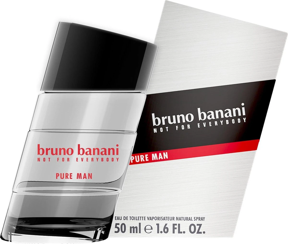 Bruno Banani Pure Man Eau De Toilette 50 Ml 4 Bruno Banani Pure Man Eau De Toilette 50 Ml - Afbeelding 2