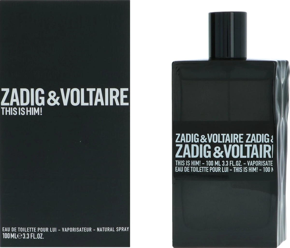 Zadig & Voltaire This Is Him! 100 Ml - Eau De Toilette - Herenparfum 5 Zadig & Voltaire This Is Him! 100 Ml - Eau De Toilette - Herenparfum - Afbeelding 3