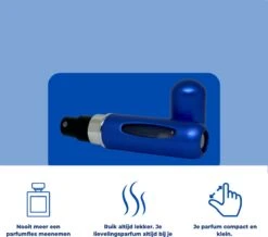 Cetins - Parfum Verstuiver Navulbaar - Mini Parfum Flesje - Reisflesje – Matt Blauw 14 Cetins - Parfum Verstuiver Navulbaar - Mini Parfum Flesje - Reisflesje – Matt Blauw -Parfum Winkel 1200x1058 1