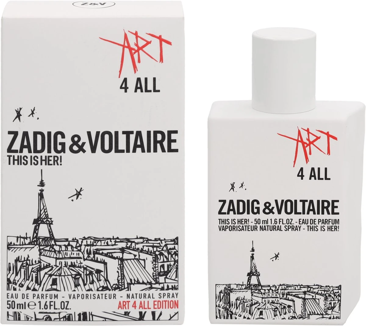 Zadig & Voltaire This Is Her! Art 4 All Limited Edition Eau De Toilette - 50 Ml 3 Zadig & Voltaire This Is Her! Art 4 All Limited Edition Eau De Toilette - 50 Ml