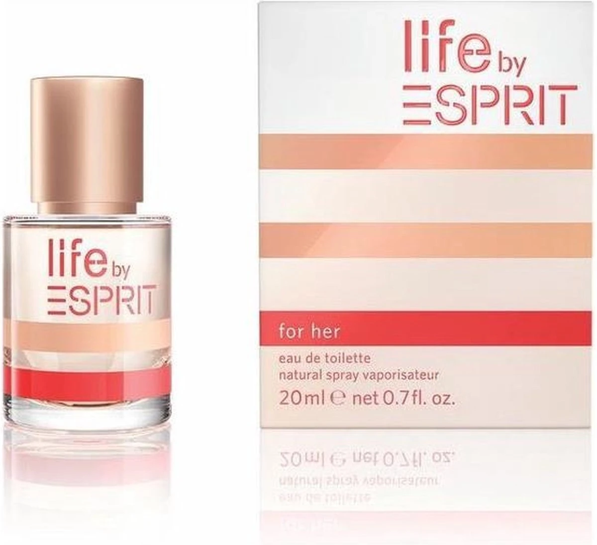 Esprit Life For Her - 20 Ml - Eau De Toilette Spray - Damesparfum 4 Esprit Life For Her - 20 Ml - Eau De Toilette Spray - Damesparfum - Afbeelding 2