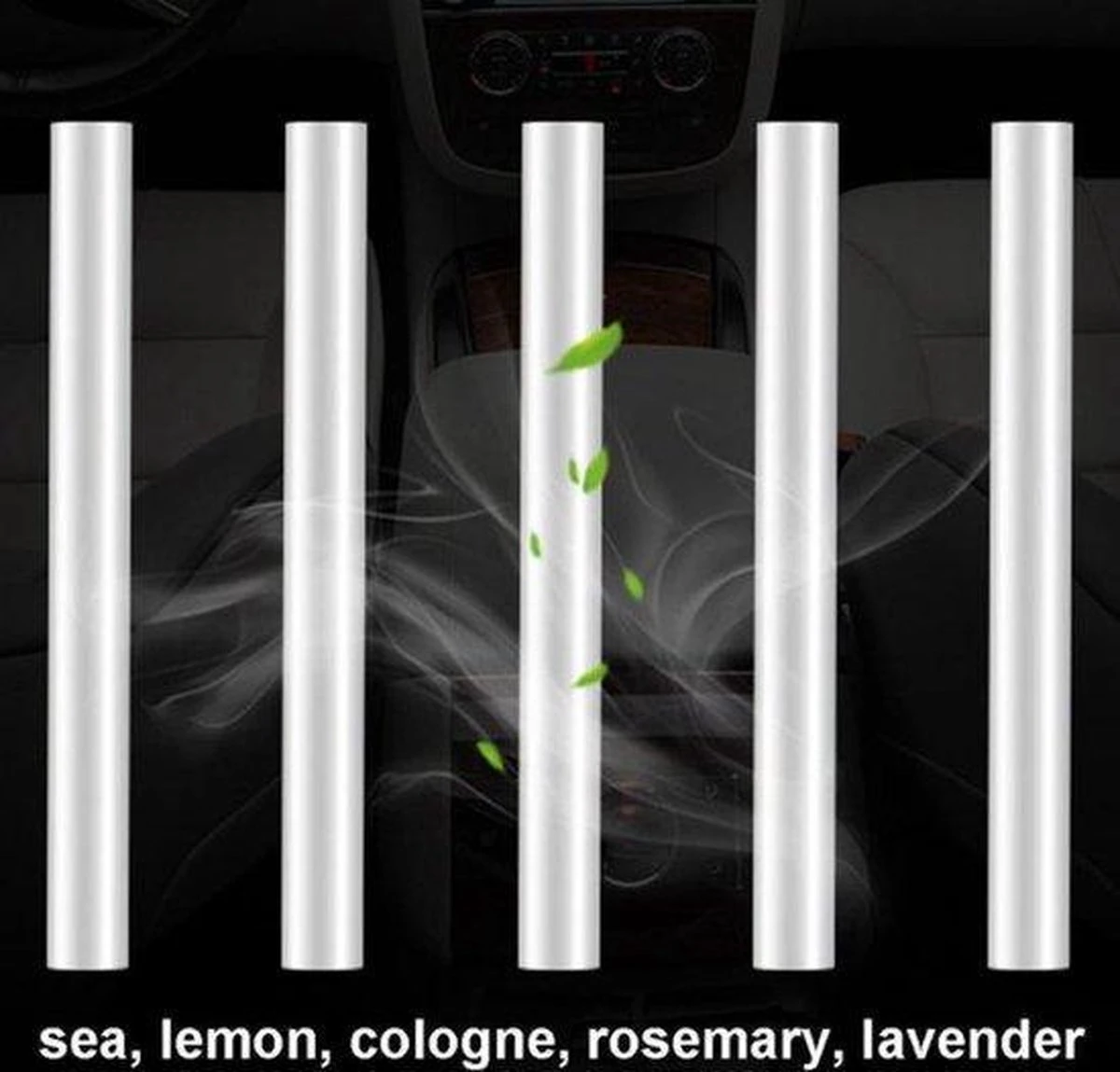 Autoparfum - Luchtverfrisser Auto - Inclusief 5 Geuren - Luxe Design - ZILVER - Aromatherapie - Ventilatierooster - Hervulbaar - Duurzaam - Verfrissend 8 Autoparfum - Luchtverfrisser Auto - Inclusief 5 Geuren - Luxe Design - ZILVER - Aromatherapie - Ventilatierooster - Hervulbaar - Duurzaam - Verfrissend - Afbeelding 6