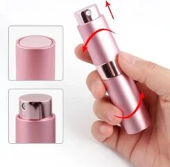 Scenty - Parfum Verstuiver Navulbaar - Mini Parfum Flesje - Reisflesje - Lichtroze -Parfum Winkel 1200x1180 7