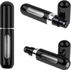 Fuzi Tools - Parfum Verstuiver - 5ML - Zwart - Hervulbaar - Reisflesje - Mini Parfum Flesje -Parfum Winkel 1200x1184 8