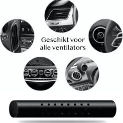 Luxe Auto Luchtverfrisser - 3 Aroma Geuren - Auto Verfrisser - Auto Luchtje - Zwart -Parfum Winkel 1200x1198 14