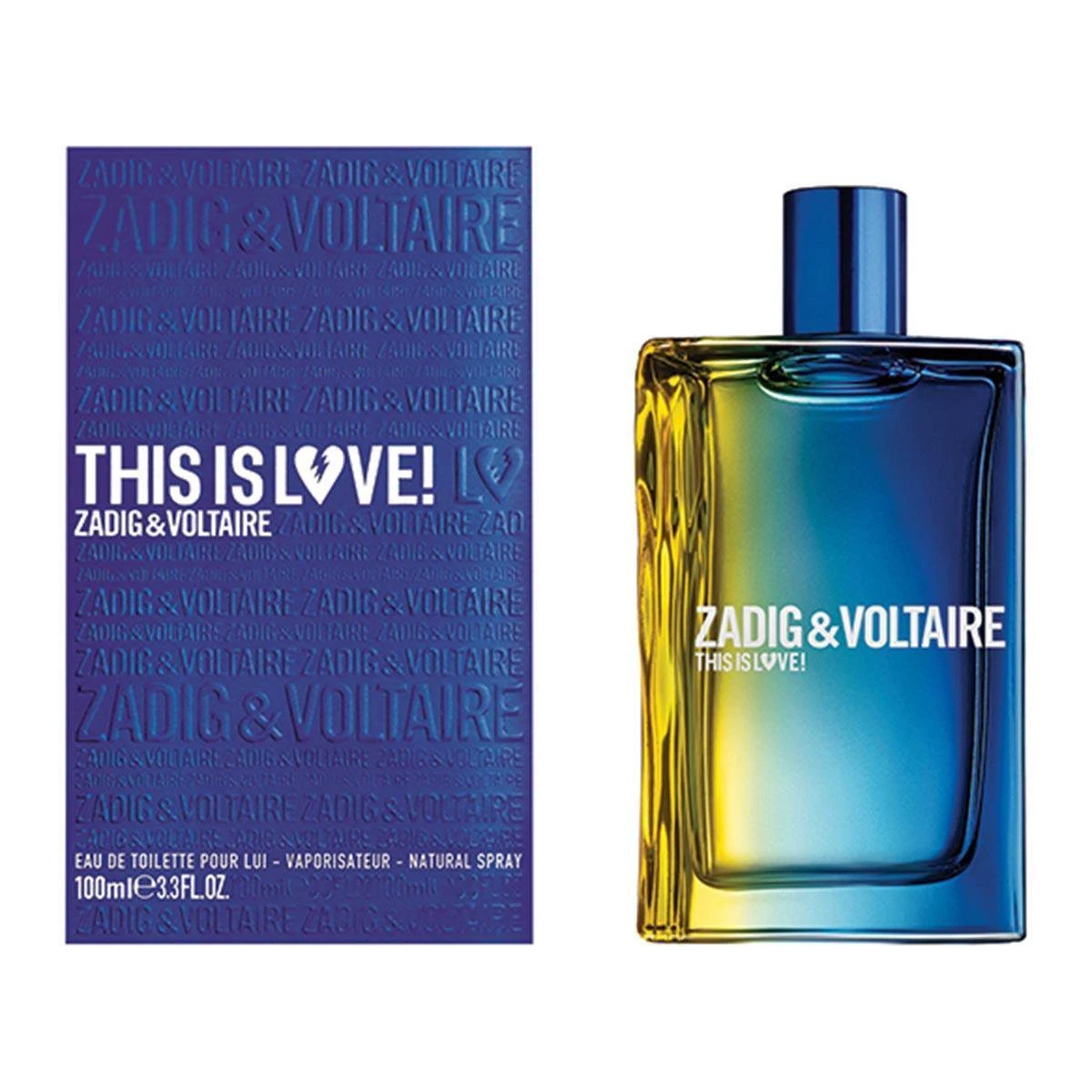 Zadig & Voltaire This Is Love! 100 Ml - Eau De Toilette - Herenparfum 7 Zadig & Voltaire This Is Love! 100 Ml - Eau De Toilette - Herenparfum - Afbeelding 5