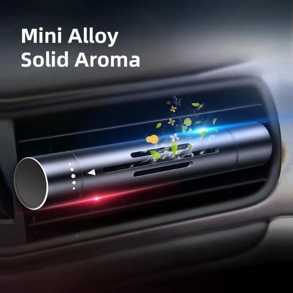 Autoparfum - Luchtverfrisser Auto - Inclusief 5 Geuren - Luxe Design - ZWART(2) - Hervulbaar - Fris 4 Autoparfum - Luchtverfrisser Auto - Inclusief 5 Geuren - Luxe Design - ZWART(2) - Hervulbaar - Fris - Afbeelding 2