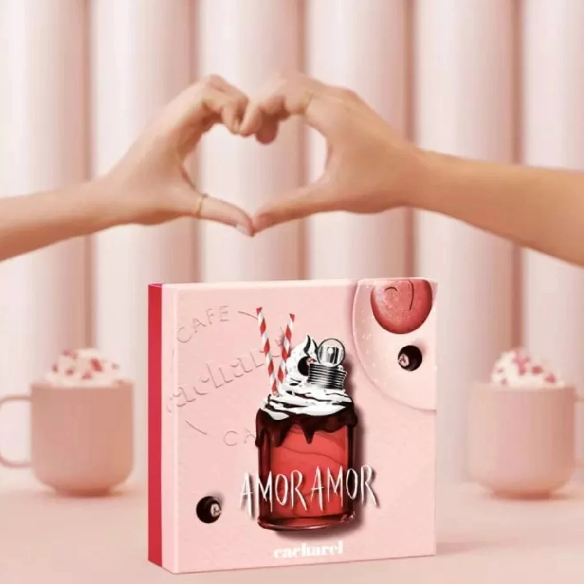 Cacharel Amor Amor 50 Ml Edt + Sensual Bodylotion 2x50 Ml 5 Cacharel Amor Amor 50 Ml Edt + Sensual Bodylotion 2x50 Ml - Afbeelding 3