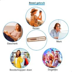 Merkloos Parfum Spray - Navulbare Parfum Verstuiver - Navulling Voor Parfum - Parfumverstuiver - Goudkleurig -Parfum Winkel 1200x1200 510