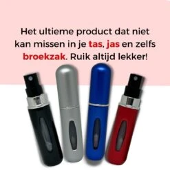 Cetins - Parfum Verstuiver Navulbaar - Mini Parfum Flesje - Reisflesje – Matt Rood -Parfum Winkel 1200x1200 516