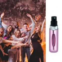 Mini Parfum Flesje 2-PACK Goud En Roze| Lipstick Formaat Navulbare Parfum Verstuiver -Parfum Winkel 1200x1200 533