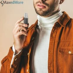 Mini Parfum Flesje 2-PACK Zwart En Zilver| Lipstick Formaat Navulbare Parfum Verstuiver -Parfum Winkel 1200x1200 542