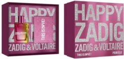 Zadig & Voltaire This Is Love! Giftset - 50 Ml Eau De Parfum + Toilettas - Geurengeschenkset