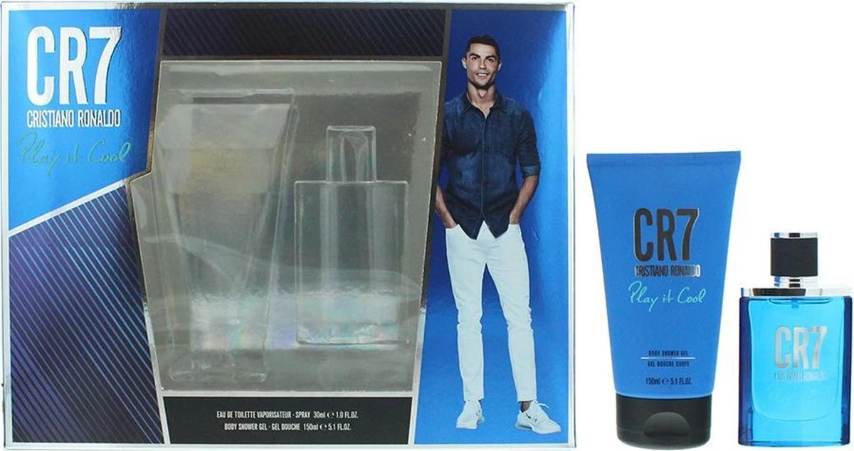 Cristiano Ronaldo Cr7 Play It Cool 2 Piece Gift Set: Eau De Toilette 30ml + Shower Gel 150ml 3 Cristiano Ronaldo Cr7 Play It Cool 2 Piece Gift Set: Eau De Toilette 30ml + Shower Gel 150ml