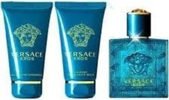 Versace - Eros Gift Of Mini 5 Ml, And Eros 25 Ml (After Shave Balm) Eros 25 Ml - Eau De Toilette - 5ML -Parfum Winkel 1200x709