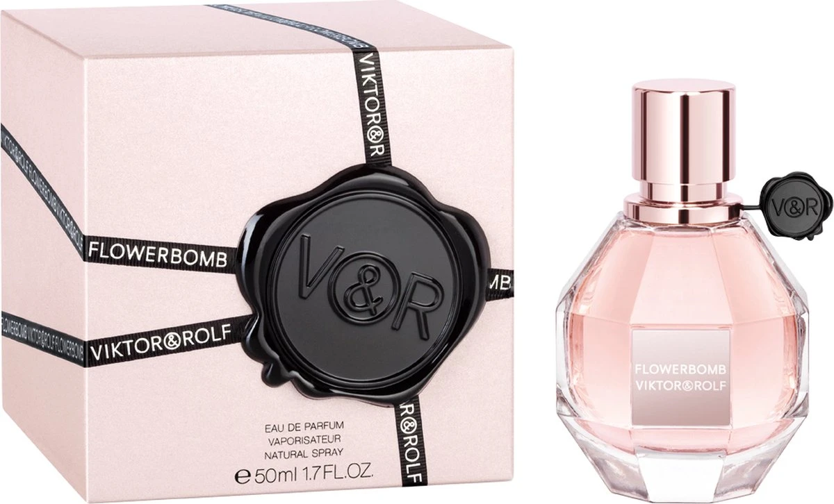 Viktor & Rolf Flowerbomb 50 Ml - Eau De Parfum - Damesparfum 10 Viktor & Rolf Flowerbomb 50 Ml - Eau De Parfum - Damesparfum - Afbeelding 8