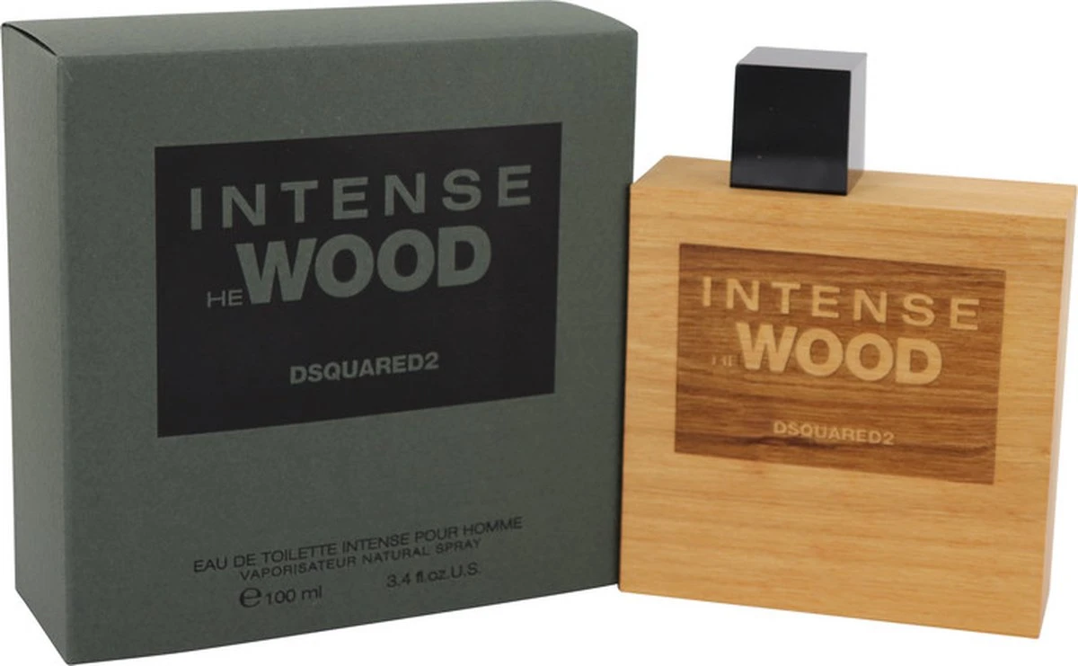 DSQUARED2 Dsquared He Wood Intense 100 Ml - Eau De Toilette - Herenparfum 6 DSQUARED2 Dsquared He Wood Intense 100 Ml - Eau De Toilette - Herenparfum - Afbeelding 4