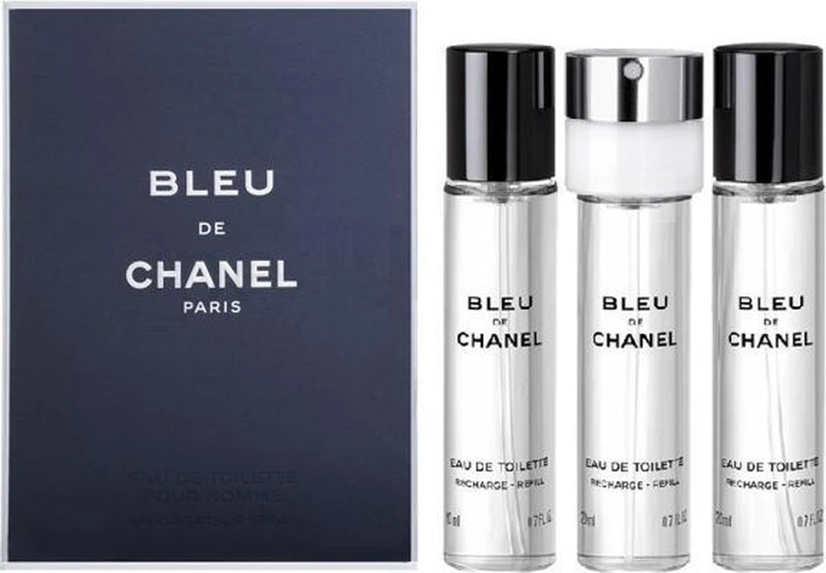 Chanel - Bleu De Chanel Refill EDT 3x 20 Ml 14 Chanel - Bleu De Chanel Refill EDT 3x 20 Ml - Afbeelding 12