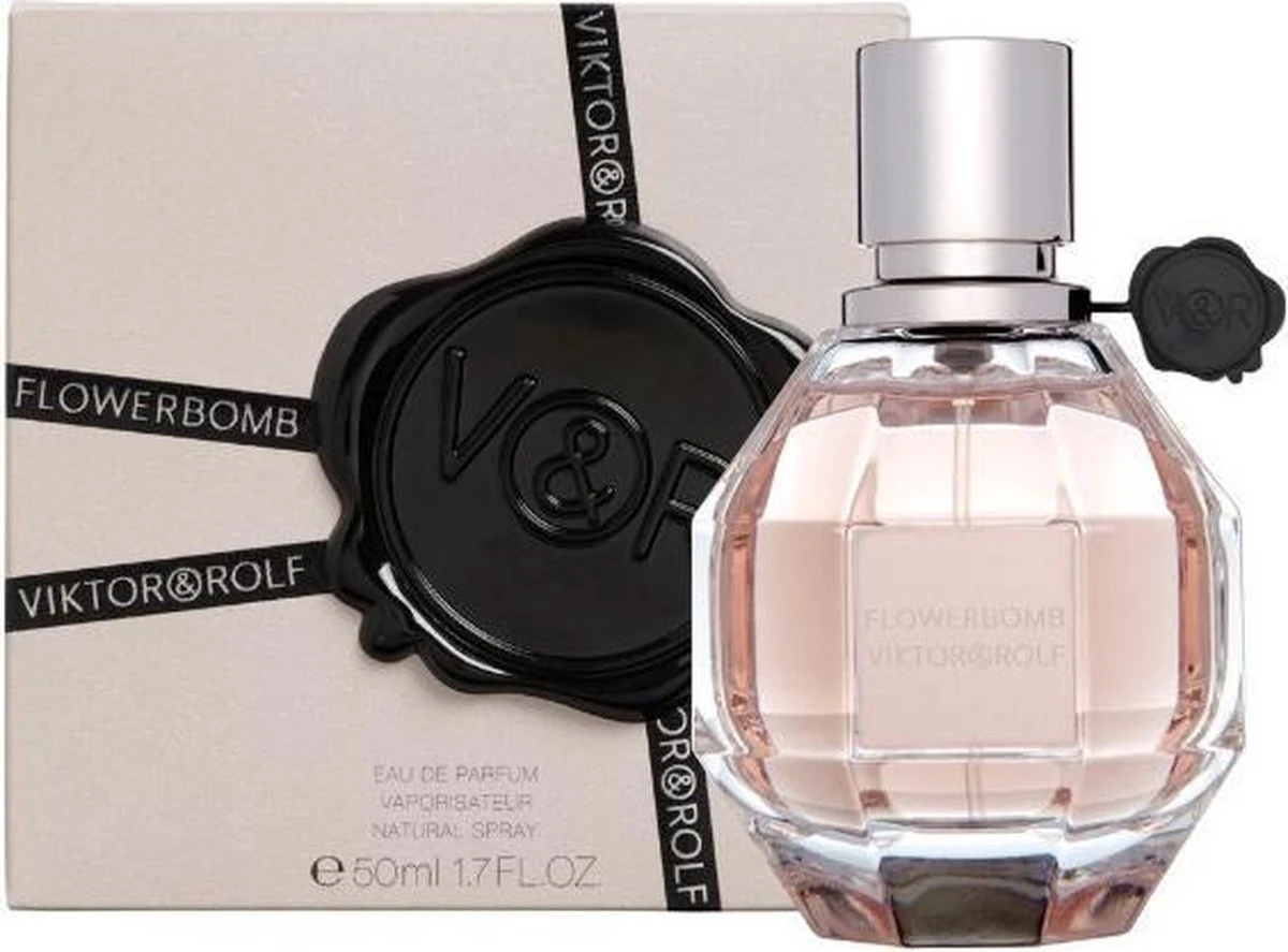 Viktor & Rolf Flowerbomb 50 Ml - Eau De Parfum - Damesparfum 4 Viktor & Rolf Flowerbomb 50 Ml - Eau De Parfum - Damesparfum - Afbeelding 2