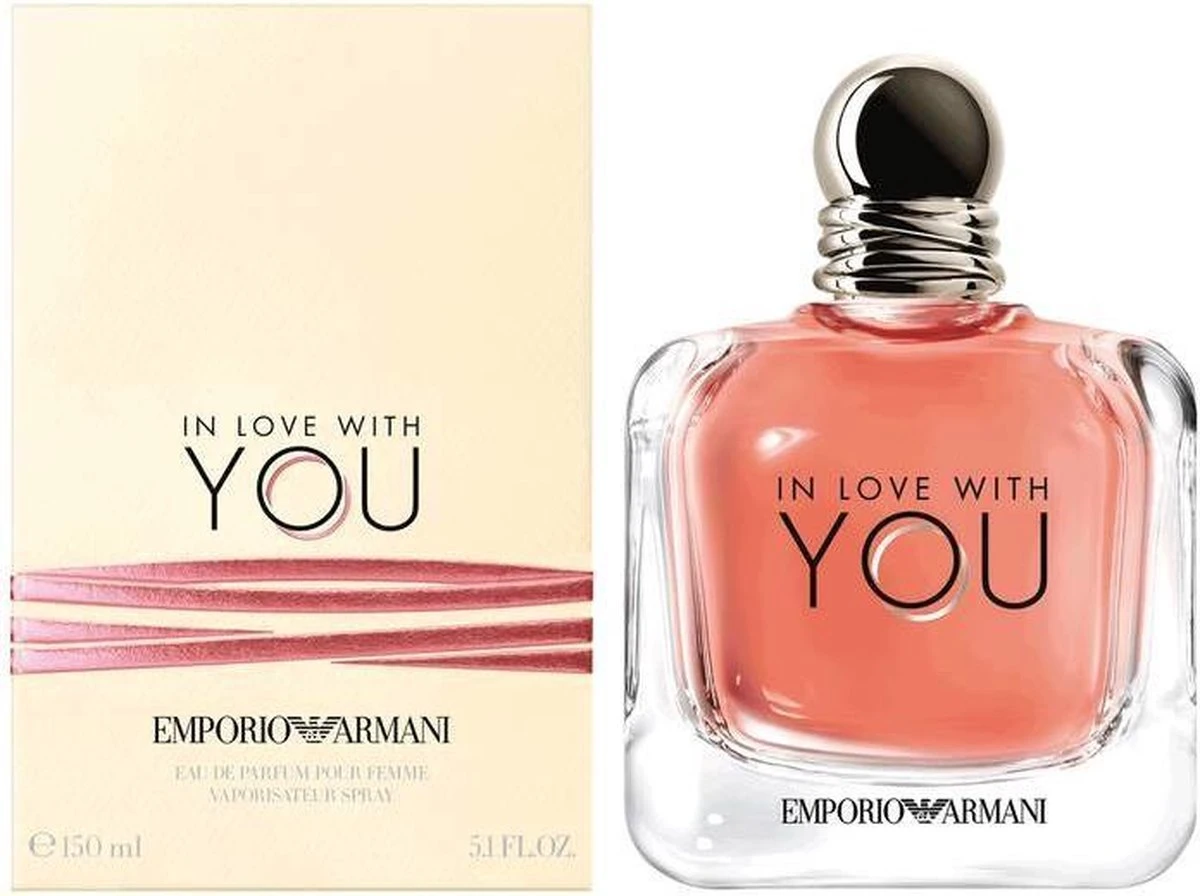 Armani - Eau De Parfum - In Love With You - 100 Ml 9 Armani - Eau De Parfum - In Love With You - 100 Ml - Afbeelding 7