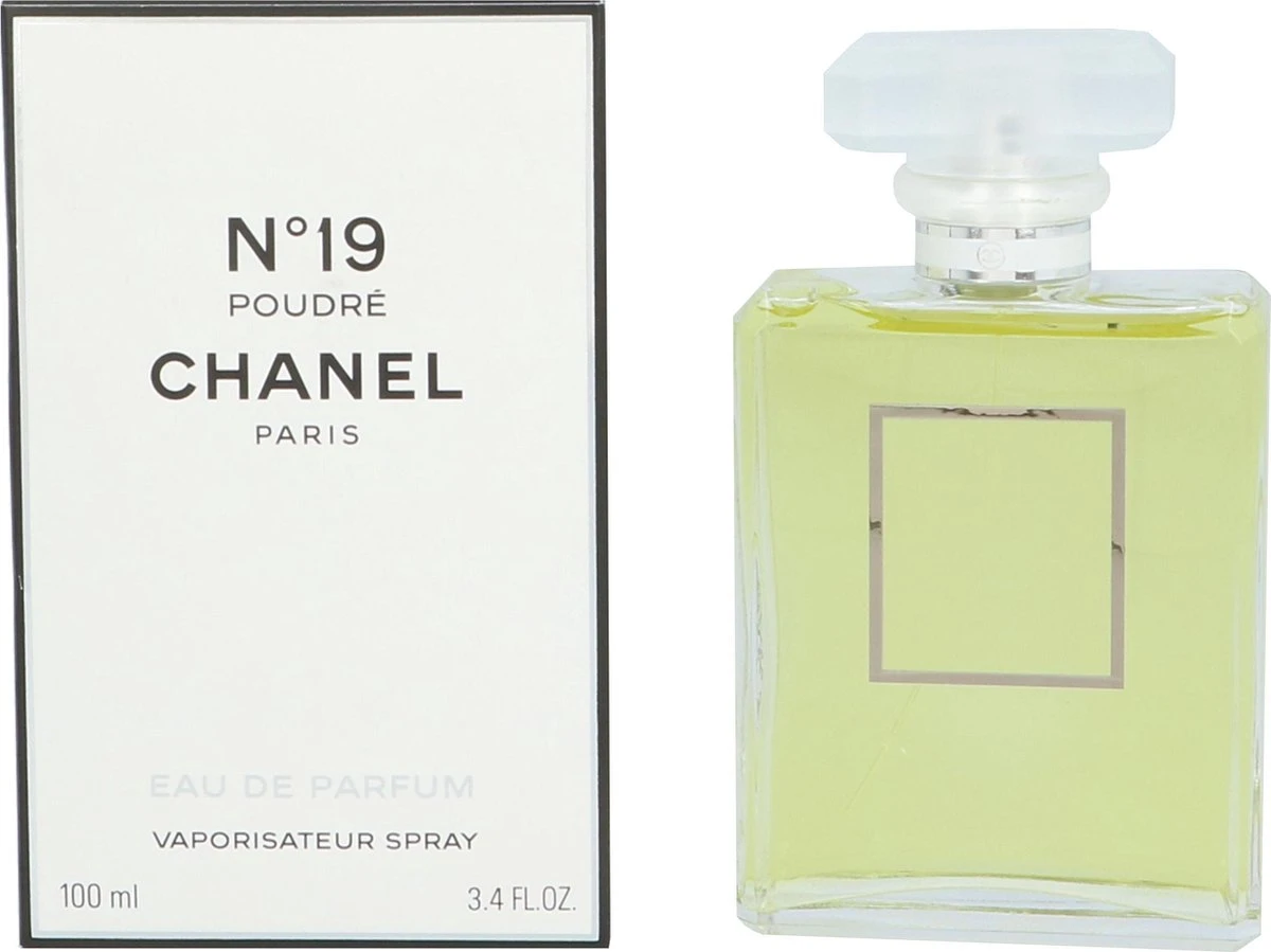Chanel N°19 Poudré 100 Ml - Eau De Parfum - Damesparfum 8 Chanel N°19 Poudré 100 Ml - Eau De Parfum - Damesparfum - Afbeelding 6