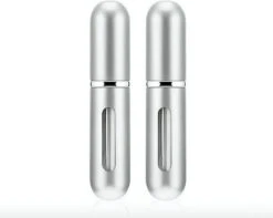 Navulbaar Parfum Flesje -Mini Parfumflesje -Hervulbaar Parfumflesje - Hervulbare Verstuiver - Zilver - Aluminium - Spray -Parfum Winkel 1200x959 3