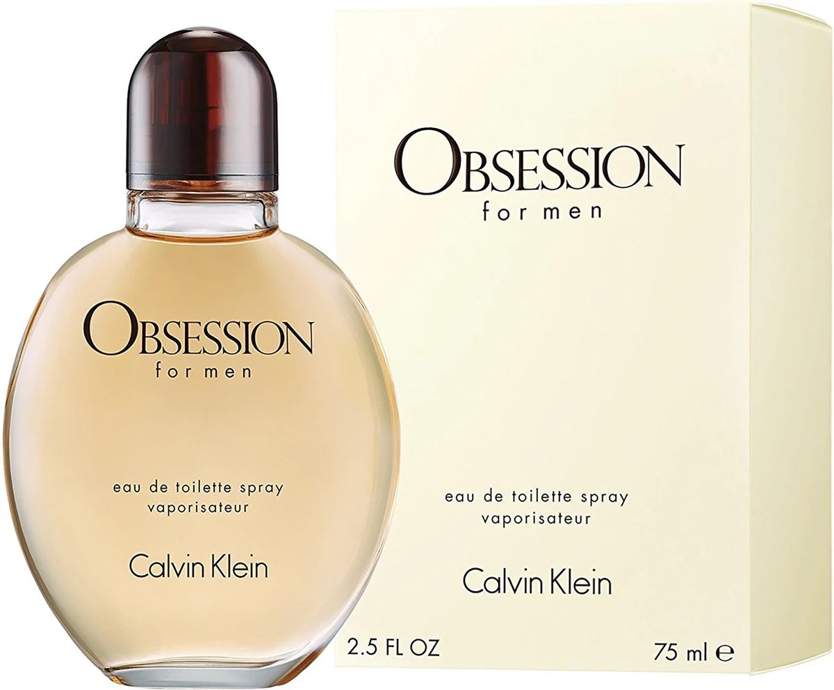 Calvin Klein Obsession For Men Eau De Toilette - 75 Ml 4 Calvin Klein Obsession For Men Eau De Toilette - 75 Ml - Afbeelding 2