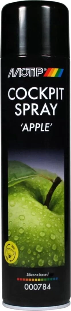 Motip Cockpit Spray Appel 600ML - Dashboard & Luchtverfrisser -Parfum Winkel 275x1200 1