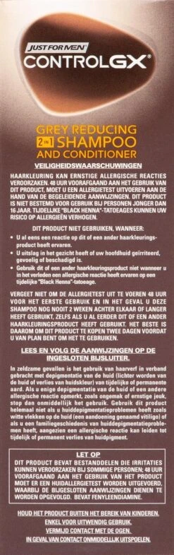 Just For Men CONTROL GX 2in1 - Shampoo En Conditioner - 147ml -Parfum Winkel 377x1200 2