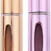 Mini Parfum Flesje 2-PACK Goud En Roze| Lipstick Formaat Navulbare Parfum Verstuiver -Parfum Winkel 564x1200 7