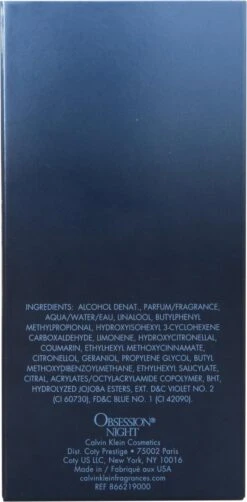 Calvin Klein Obsession Night 100 Ml - Eau De Parfum - Damesparfum -Parfum Winkel 591x1200 3