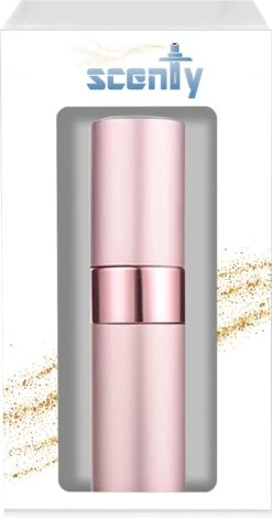 Scenty - Parfum Verstuiver Navulbaar - Mini Parfum Flesje - Reisflesje - Lichtroze -Parfum Winkel 630x1200 12