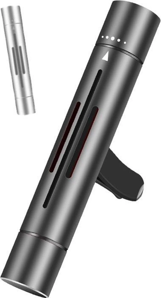 Autoparfum - Luchtverfrisser Auto - Inclusief 5 Geuren - Luxe Design - ZWART(2) - Hervulbaar - Fris 6 Autoparfum - Luchtverfrisser Auto - Inclusief 5 Geuren - Luxe Design - ZWART(2) - Hervulbaar - Fris - Afbeelding 4