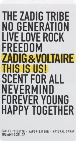 Zadig & Voltaire This Is Us! 100 Ml - Eau De Toilette - Unisex -Parfum Winkel 651x1200 2