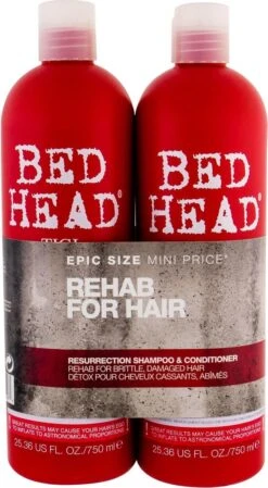 Tigi Bed Head Resurrection Shampoo 750 Ml + Conditioner 750 Ml
