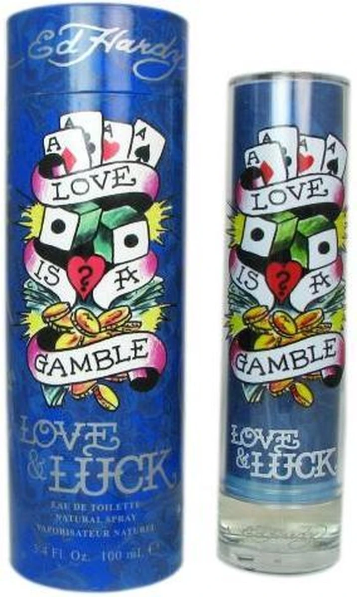 Ed Hardy Love & Luck Men - 100 Ml - Eau De Toilette 8 Ed Hardy Love & Luck Men - 100 Ml - Eau De Toilette - Afbeelding 6