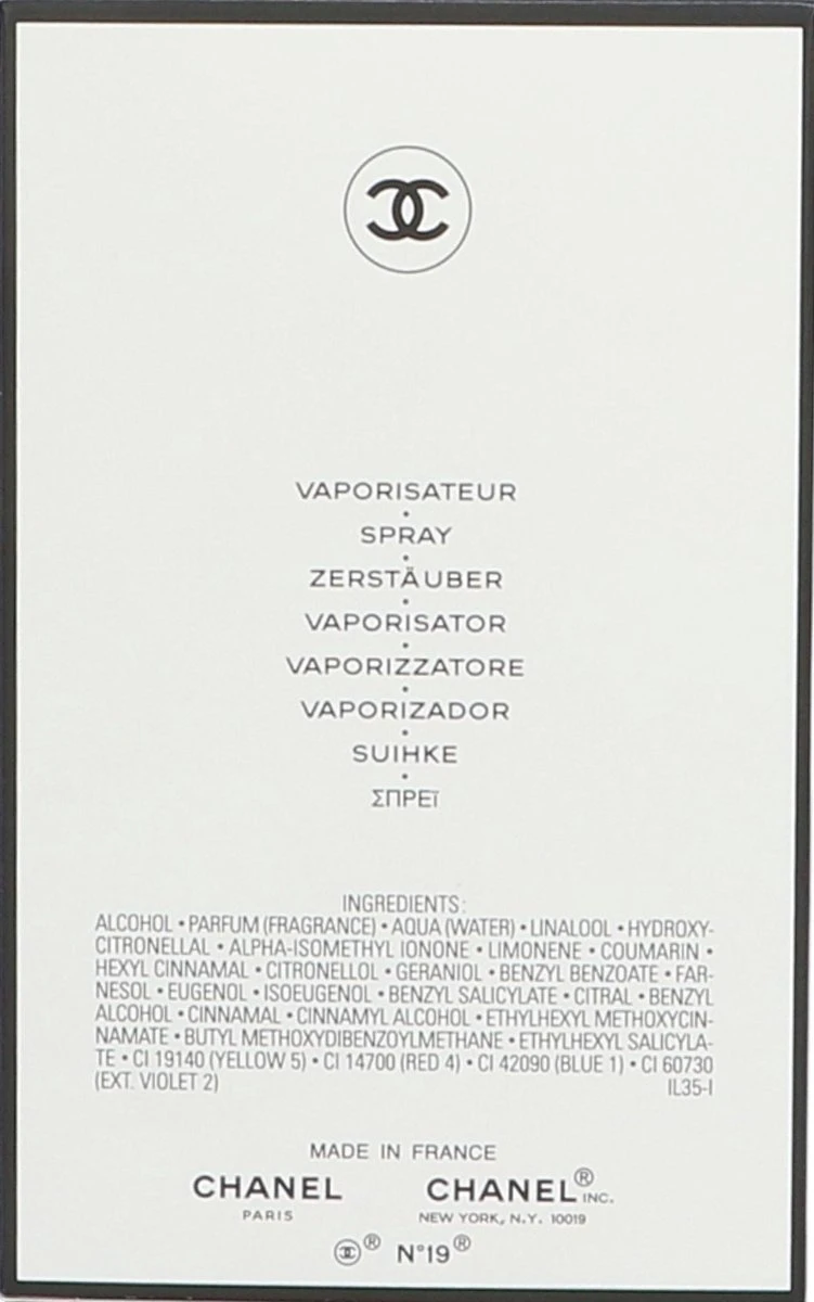 Chanel N°19 Poudré 100 Ml - Eau De Parfum - Damesparfum 6 Chanel N°19 Poudré 100 Ml - Eau De Parfum - Damesparfum - Afbeelding 4