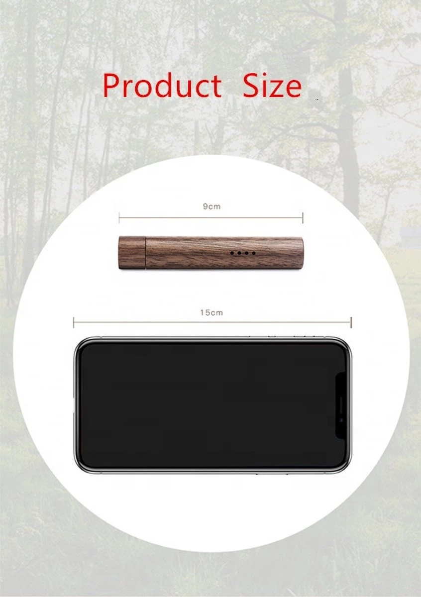 Luxe Autoparfum - Auto Luchtverfrisser Hout - Incl. 2 Geuren! - Zwarte Walnoot - Massief Houten Auto Geur - Air Vent - Aromatherapie - Airconditioner Diffuser - Auto Parfum - Hout - Clip - Navulbaar 6 Luxe Autoparfum - Auto Luchtverfrisser Hout - Incl. 2 Geuren! - Zwarte Walnoot - Massief Houten Auto Geur - Air Vent - Aromatherapie - Airconditioner Diffuser - Auto Parfum - Hout - Clip - Navulbaar - Afbeelding 4