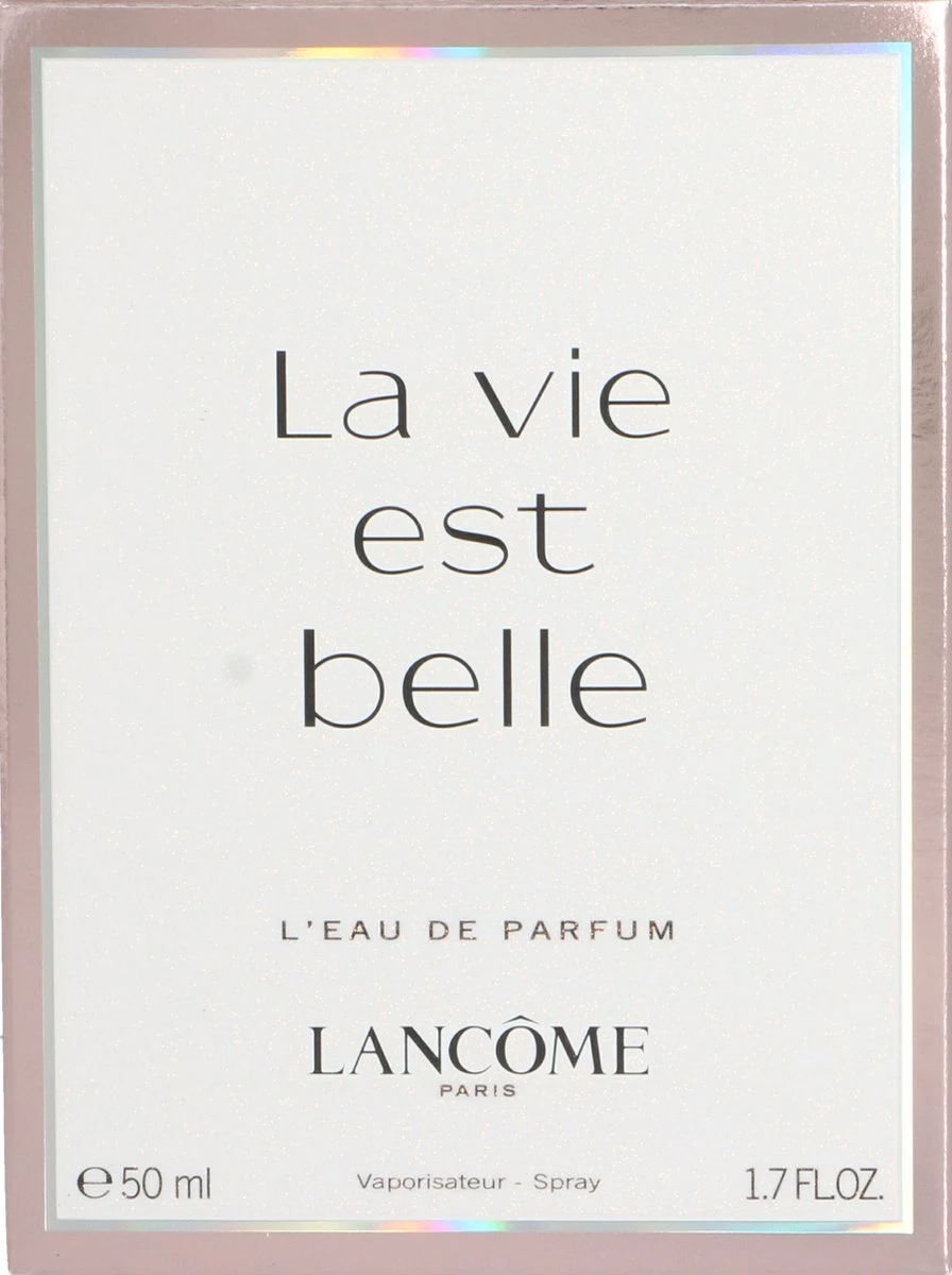 Lancôme La Vie Est Belle 50 Ml - Eau De Parfum - Damesparfum 10 Lancôme La Vie Est Belle 50 Ml - Eau De Parfum - Damesparfum - Afbeelding 8