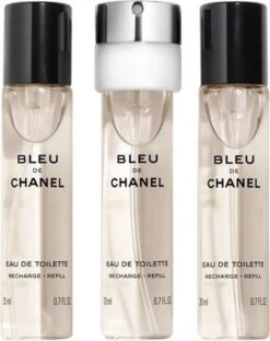 Chanel - Bleu De Chanel Refill EDT 3x 20 Ml 24 Chanel - Bleu De Chanel Refill EDT 3x 20 Ml -Parfum Winkel 949x1200