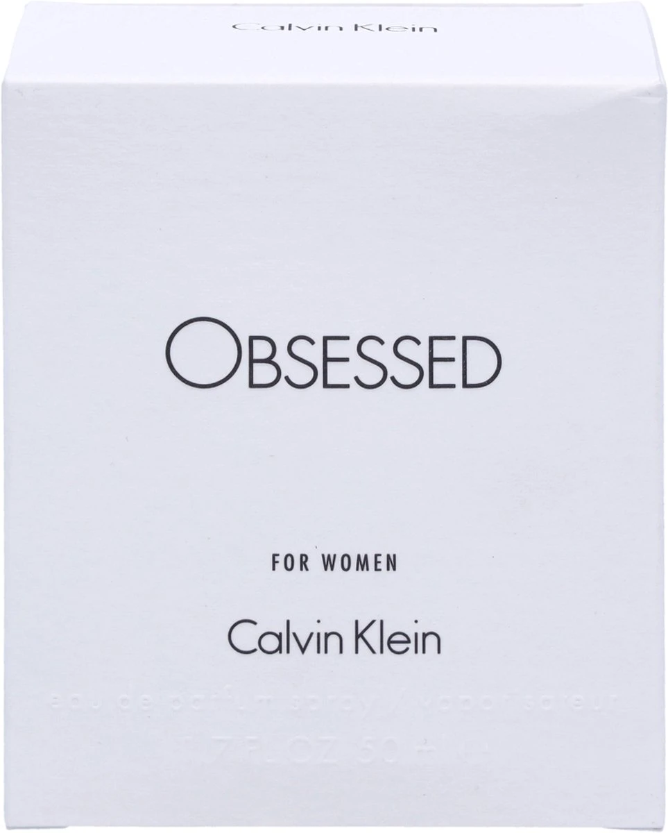 Calvin Klein Obsessed 50 Ml - Eau De Parfum - Damesparfum 6 Calvin Klein Obsessed 50 Ml - Eau De Parfum - Damesparfum - Afbeelding 4