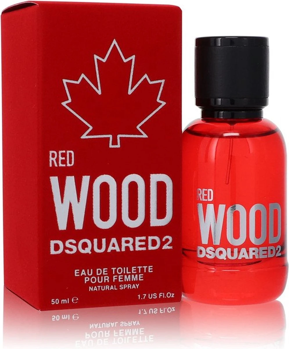 Dsquared2 Red Wood Pour Femme - Eau De Toilette - 50 Ml - Damesparfum 5 Dsquared2 Red Wood Pour Femme - Eau De Toilette - 50 Ml - Damesparfum - Afbeelding 3