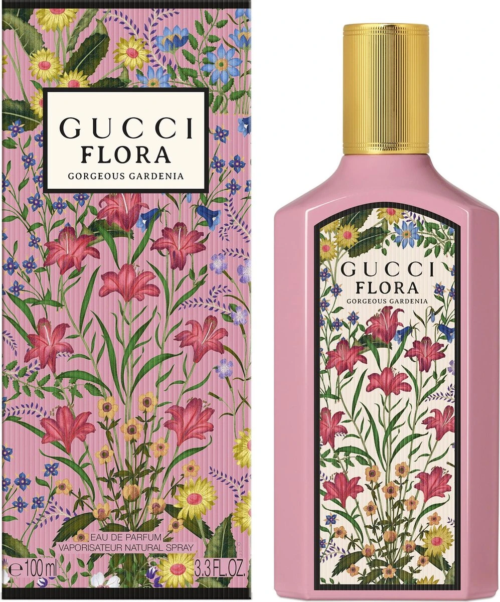 Gucci Flora Gorgeous Gardenia - 100 Ml - Eau De Parfum Spray - Damesparfum 4 Gucci Flora Gorgeous Gardenia - 100 Ml - Eau De Parfum Spray - Damesparfum - Afbeelding 2