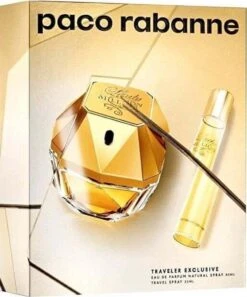 Paco Rabanne Lady Million Giftset 80 Ml Eau De Parfum Spray + 20 Ml Eau De Parfum Tasspray - Cadeauset Voor Dames - Damesparfum -Parfum Winkel 999x1200 1